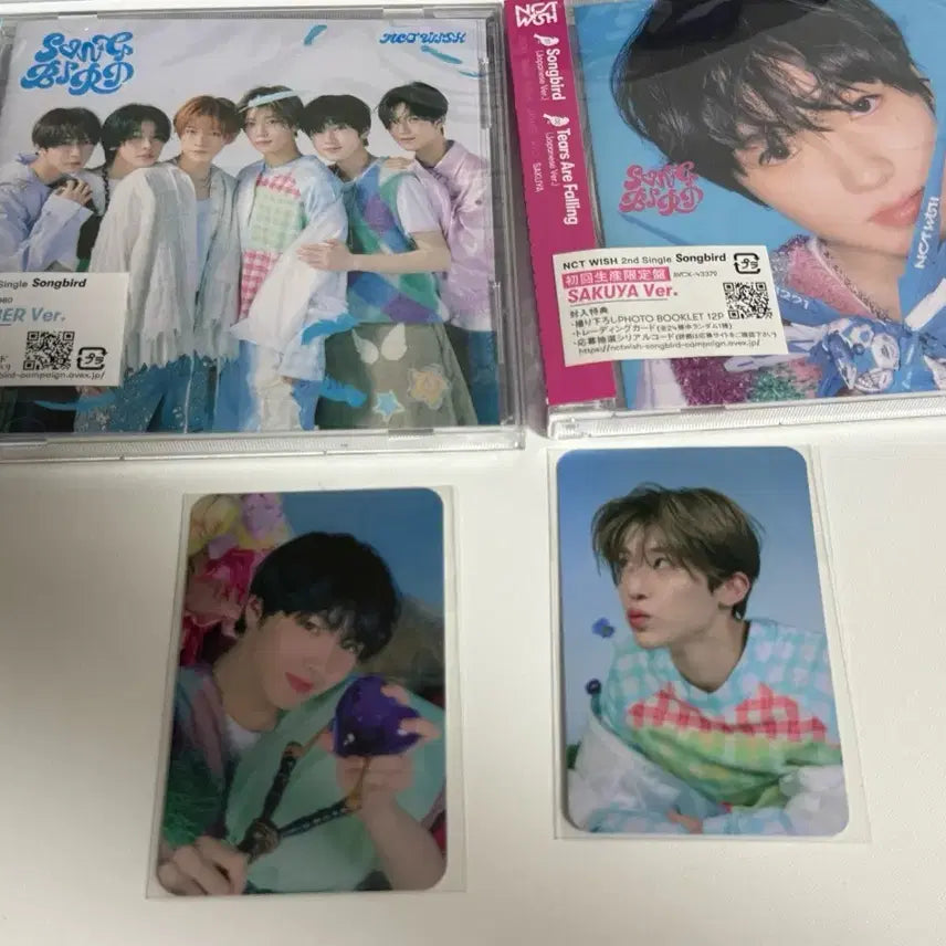 엔시티 위시 송버드 일본반 일괄 특전포카 포함