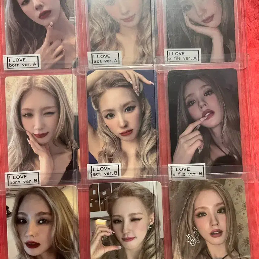 여자아이들 미연 앨범 포카 일괄