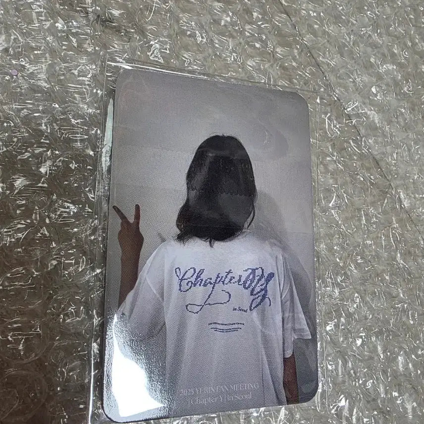 여자친구 예린 YERIN 2025 2번째 팬미팅 MD 티셔츠 포토카드