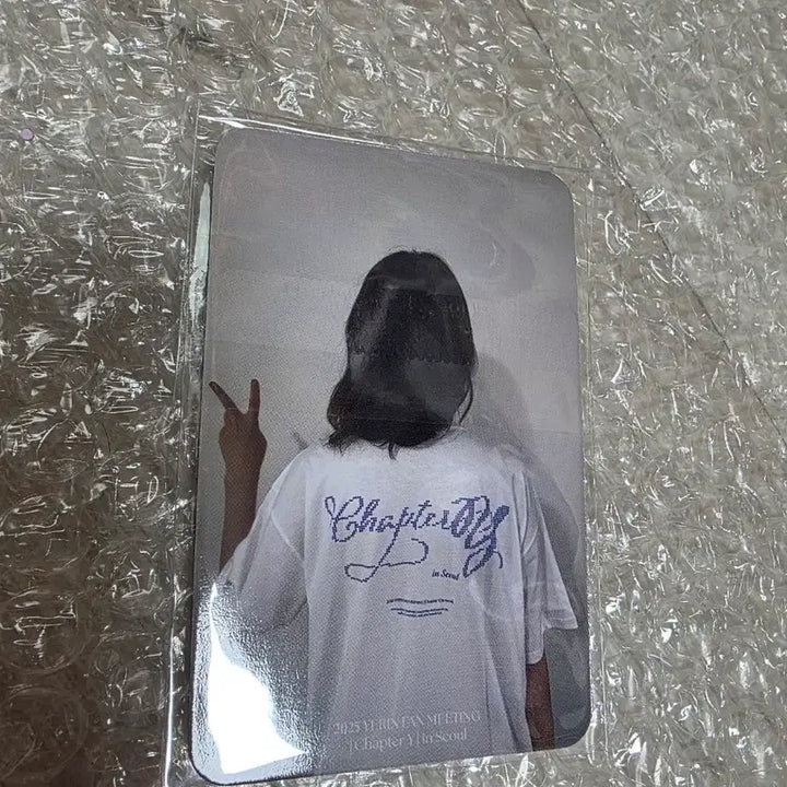 여자친구 예린 YERIN 2025 2번째 팬미팅 MD 티셔츠 포토카드