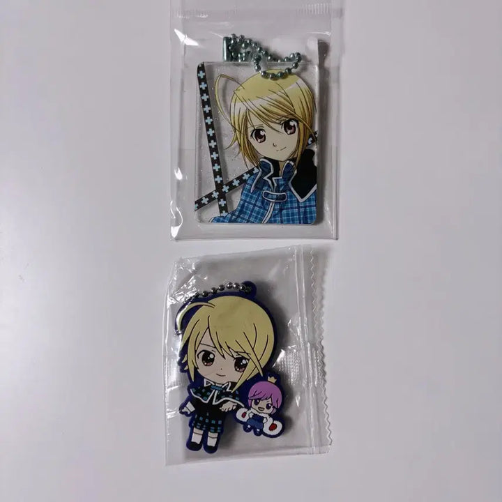 [BUNJANG] CACACHE Rui The Key World Bundle Set Acrylic Key Ring & Rubber Strap Gacha / [일괄] 캐캐체 루이 더키월드 아크릴 키링 & 러버스트랩 가챠