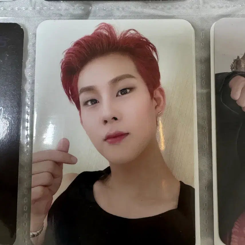 몬스타엑스 주헌 no limit 포카 9종