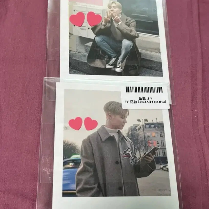 샤이니 태민 이데아 act 1 2 크리미널 당첨자 한정 폴라로이드 포카