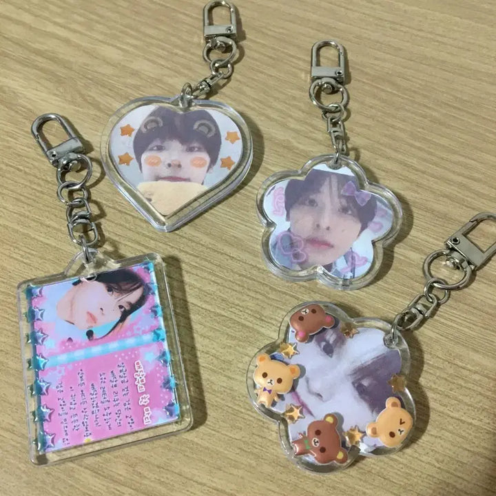 [일괄] 엔시티 위시 리쿠 수제 키링