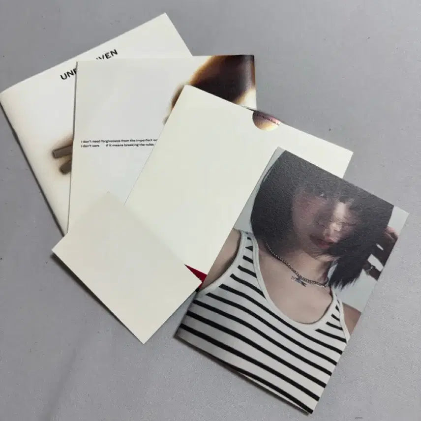 르세라핌 UNFORGIVEN 앨범 GLOWING SIL