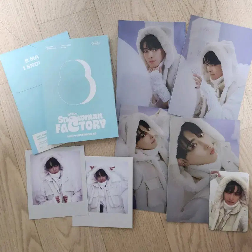 에이티즈 스노우맨 팩토리 MD 일괄 판매