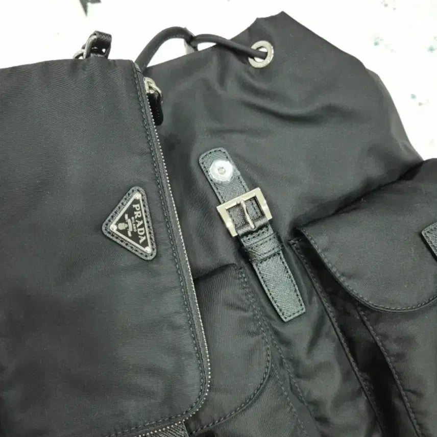 [BUNJANG] Prada Pocono Backpack / 프라다 블랙 포코노 백팩 새상품판매합니다