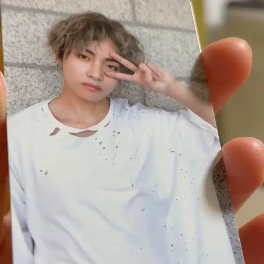 방탄 bts 2017 메모리즈 블루레이 태형 뷔 포카