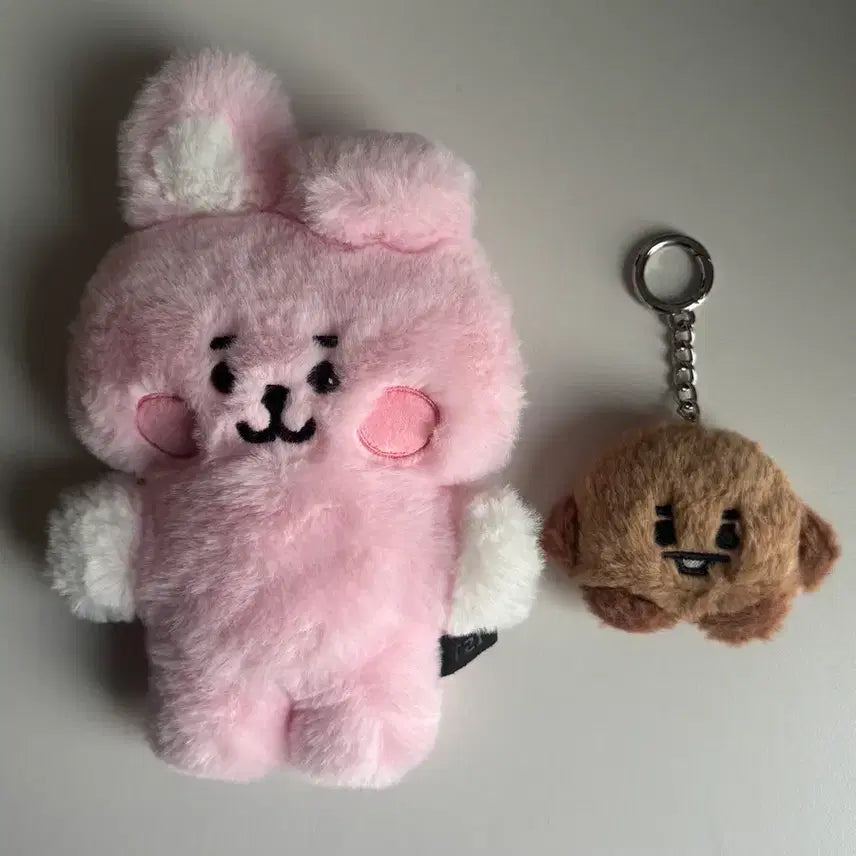 방탄 라인프렌즈 BT21 베이비 슈키 키링 쿠키 플랫퍼 인형