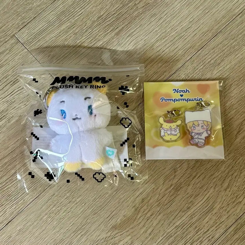 플레이브 플뿌 노아 참키링 + 므메미무 키링 뫄