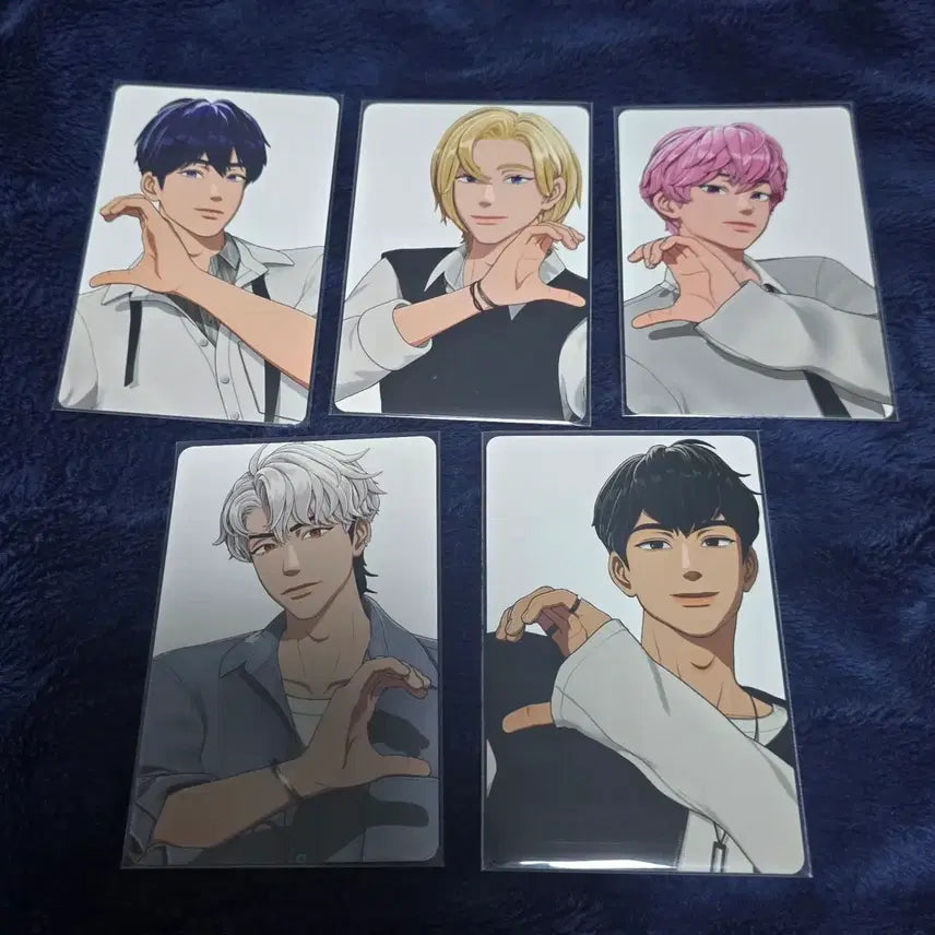 플레이브 틱톡 포카 5종 일괄