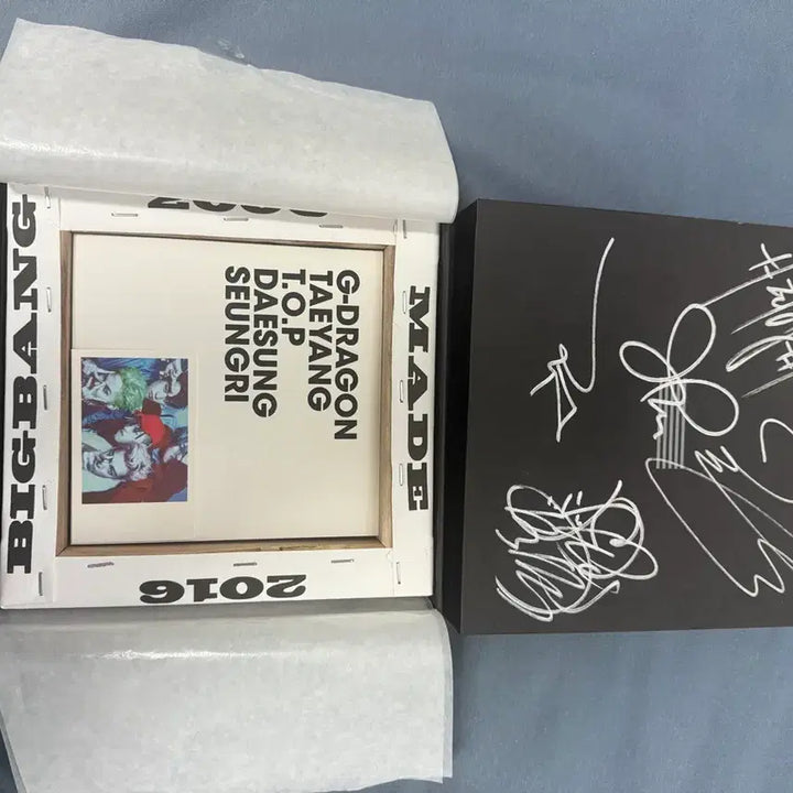 빅뱅 메이드 친필 싸인 앨범