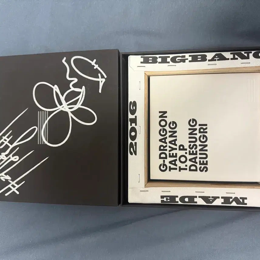 빅뱅 메이드 지드래곤 태양 친필 앨범