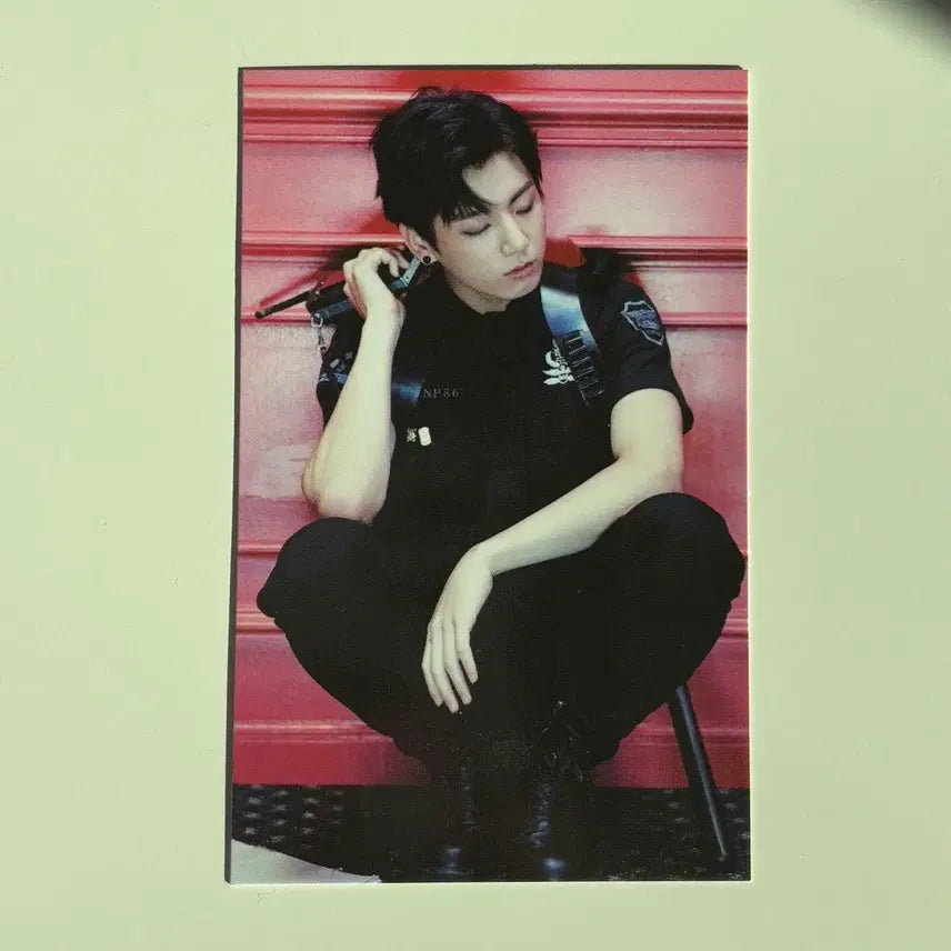 방탄 정국 쩔어 초회 한정 포카