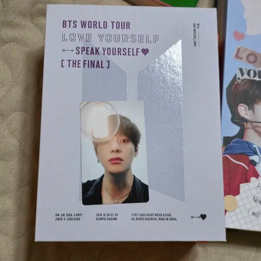 bts방탄 스픽콘 스파콘 디비디 dvd 뷔 v 포카
