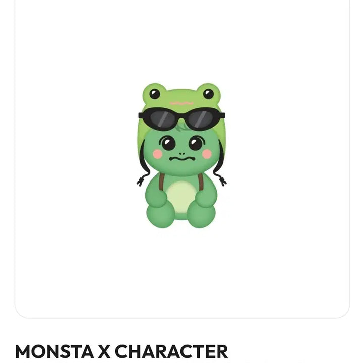 몬스타엑스 몬뭉치 채부기 미니 인형