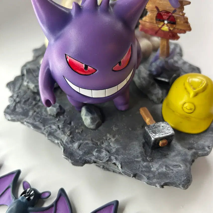 [BUNJANG] Pokemon Phantom Jubat PP Studio Figure Set / 포켓몬 피규어 PP스튜디오 팬텀 & 주뱃 세트