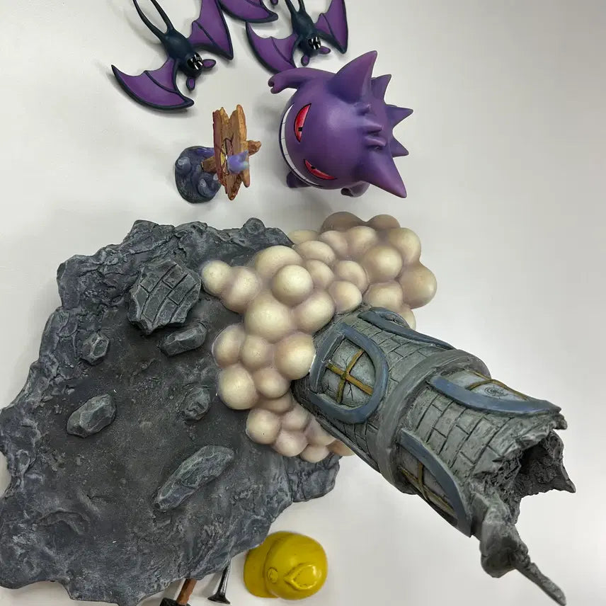 [BUNJANG] Pokemon Phantom Jubat PP Studio Figure Set / 포켓몬 피규어 PP스튜디오 팬텀 & 주뱃 세트