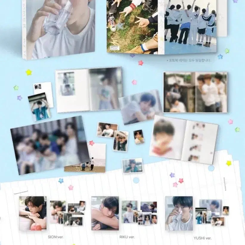 [SOLD OUT] 엔시티위시 nct wish 포토북 리쿠 유우시 여름 전시회