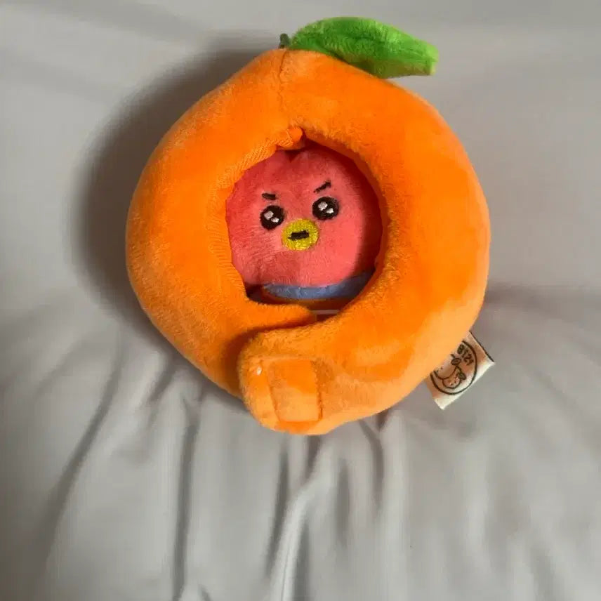 BT21 타타 오렌지 인형 키링