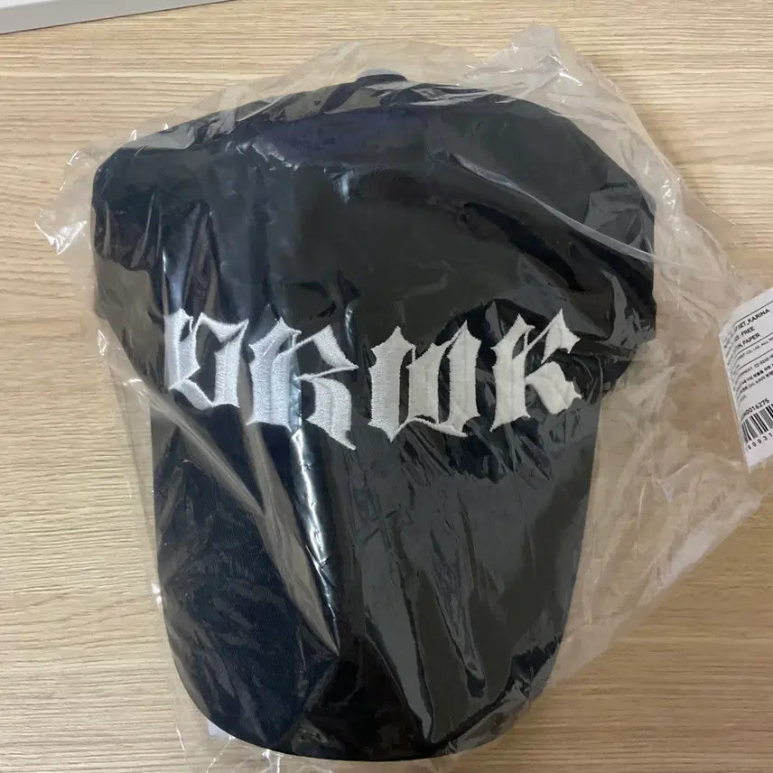 에스파 카리나 더티워크 볼캡 모자 포카 포토카드 미개봉