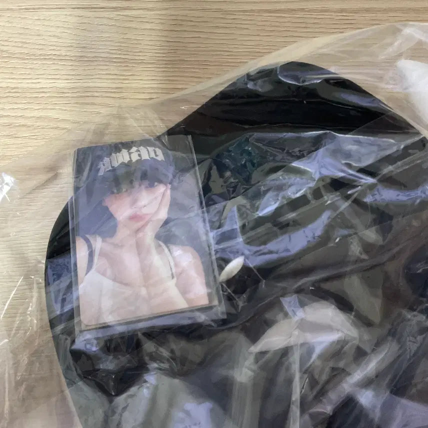 에스파 카리나 더티워크 볼캡 모자 포카 포토카드 미개봉