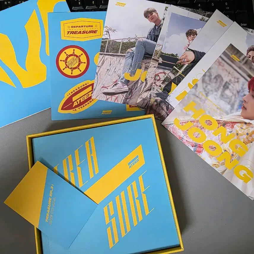 에이티즈 트레져 개봉 앨범 양도