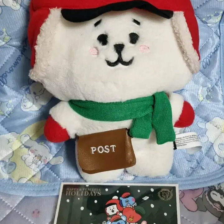 BT21 굿즈 (봉제 인형) 4개 일괄 판매.