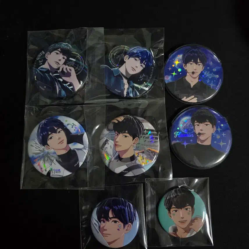 플레이브 예준 & 하민 캔뱃지 총합 8개 일괄