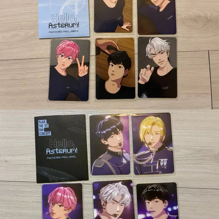 플레이브 팬콘 포카팩(3,4월) 일괄