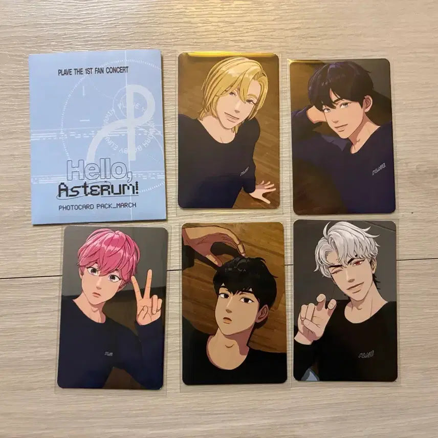 플레이브 팬콘 포카팩(3,4월) 일괄