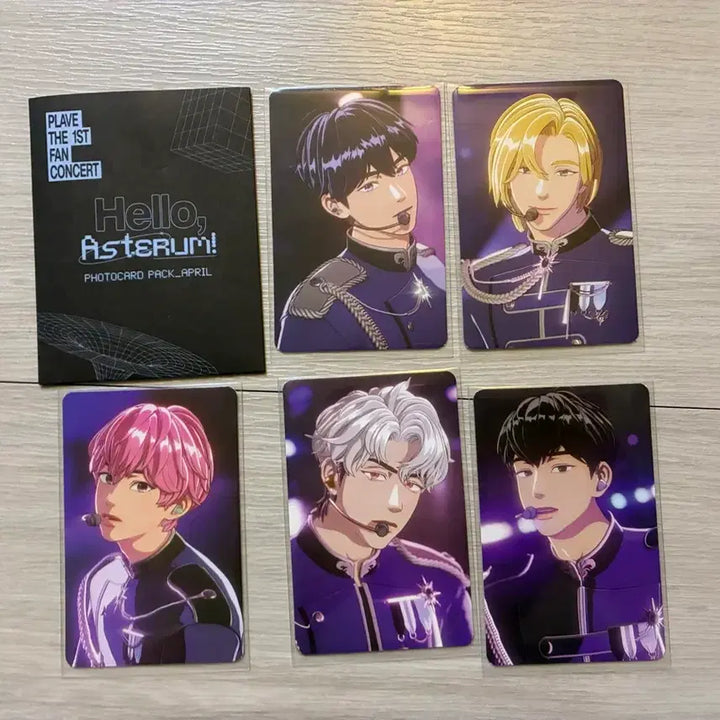 플레이브 팬콘 포카팩(3,4월) 일괄