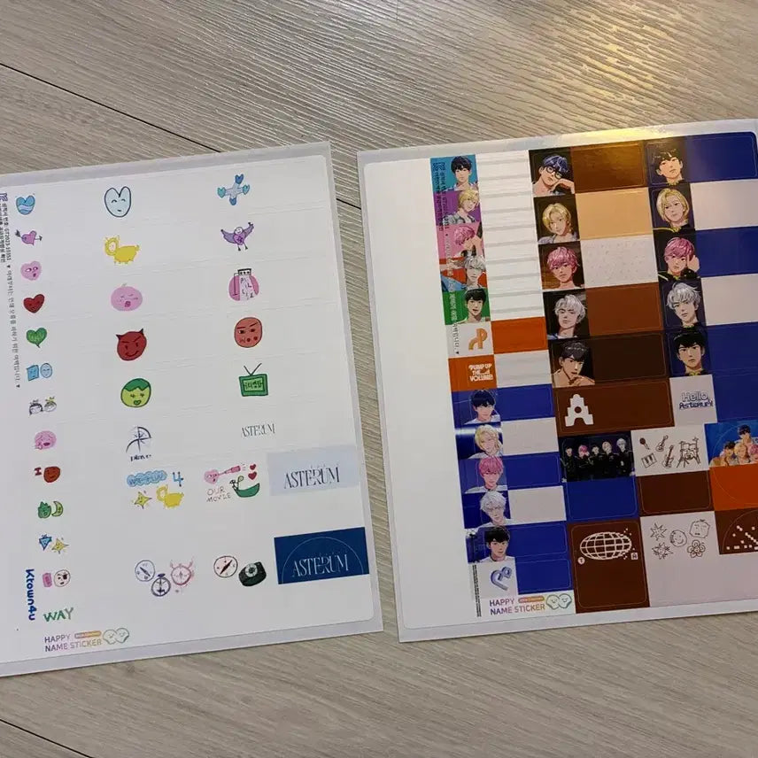 플레이브 십카페, 433-10 아스테룸 럭드 포카풀셋, 굿즈 일괄