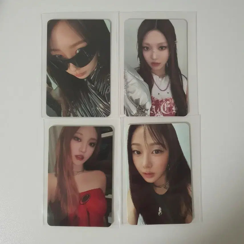 에스파 지젤 닝닝 포카 일괄 위플레쉬 드라마 마이월드