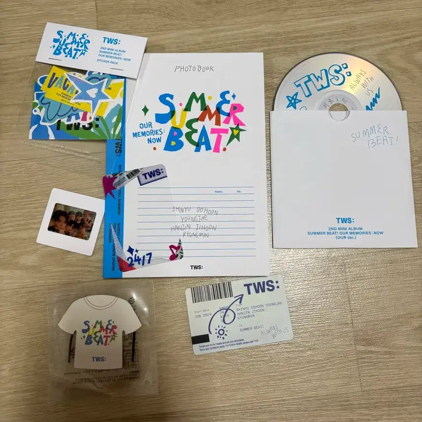 TWS 미니 2집 SUMMER BEAT! 앨범