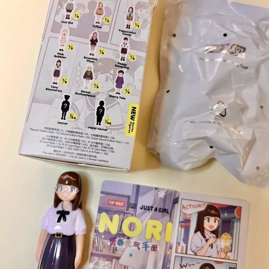팝마트 저스트어걸 노리 피규어