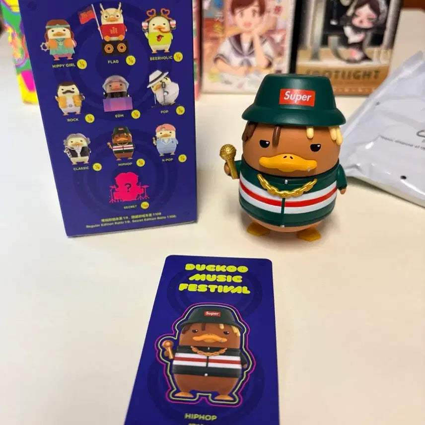 팝마트 덕쿠 뮤직 페스티벌 피규어 힙합