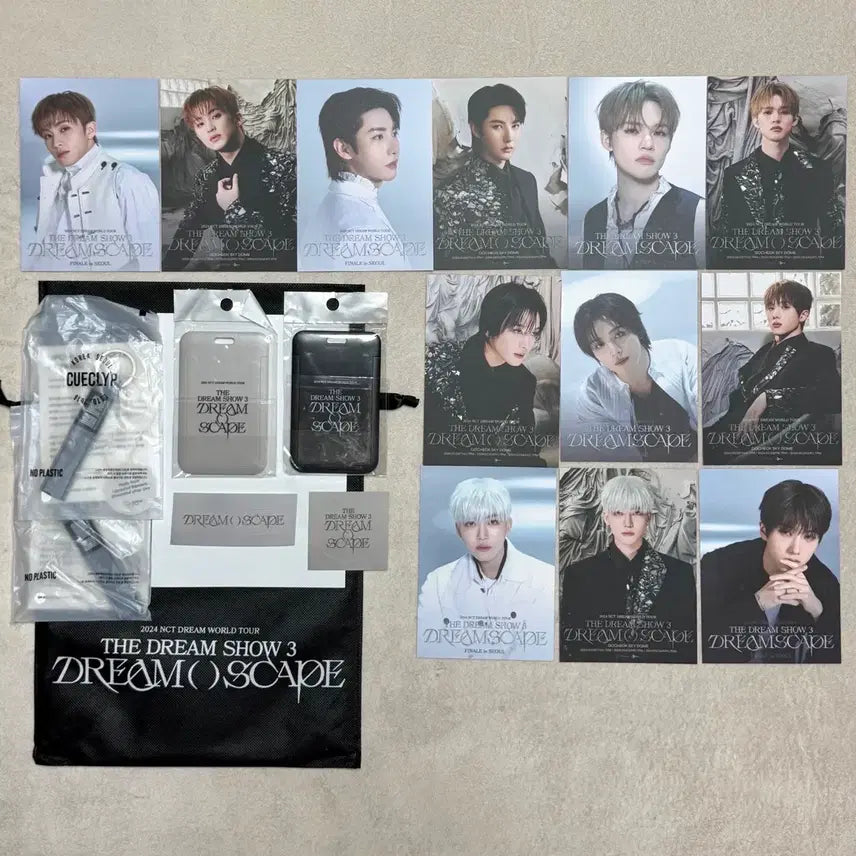 엔시티 드림 드림쇼3 vip 사운드체크 기프트 사첵 엽서 카드 포카 홀더