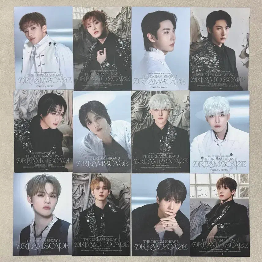 엔시티 드림 드림쇼3 vip 사운드체크 기프트 사첵 엽서 카드 포카 홀더