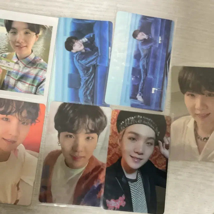 방탄소년단 슈가 포토카드 일괄
