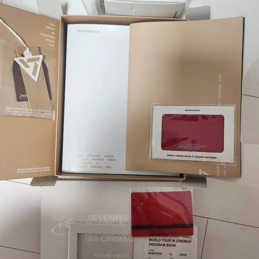 세븐틴 right here 라잇히어 디지털코드 디코 프로그램북 양도