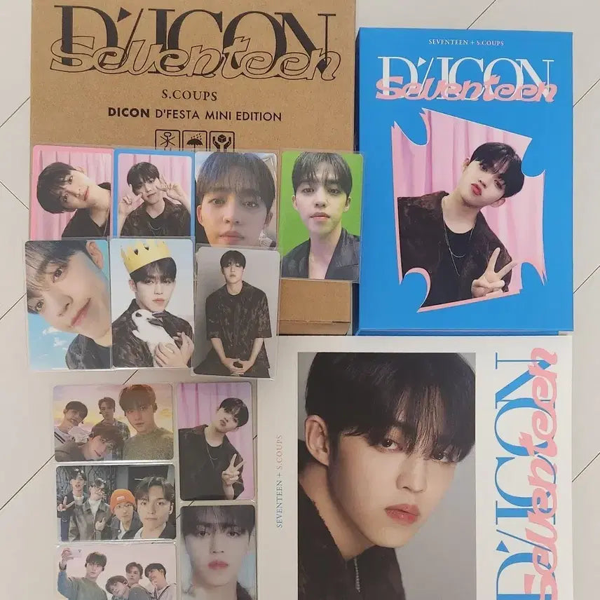 세븐틴 에스쿱스 dicon 디아이콘 미니 포토카드 포카 바인더 양도