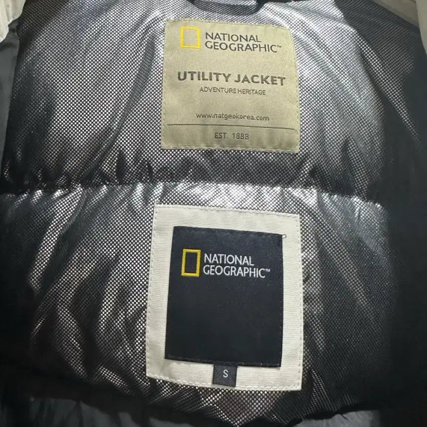 [BUNJANG] National Geographic Taruga Duck-Down Padded Jacket Unisex Size S / 무료배송 내셔널지오그래픽 타루가 덕다운 오리털 패딩 점퍼 공용 S