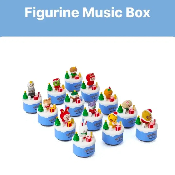 홀리데이 미니틴 Figurine Music Box 정한