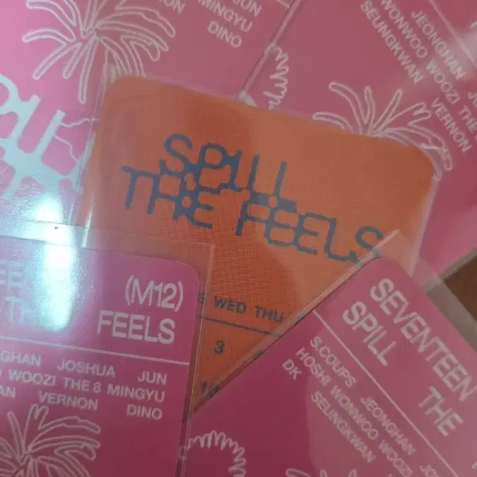 세븐틴 Spill The Feels 버논 캐럿반 (예사 특전+랜포 4장)