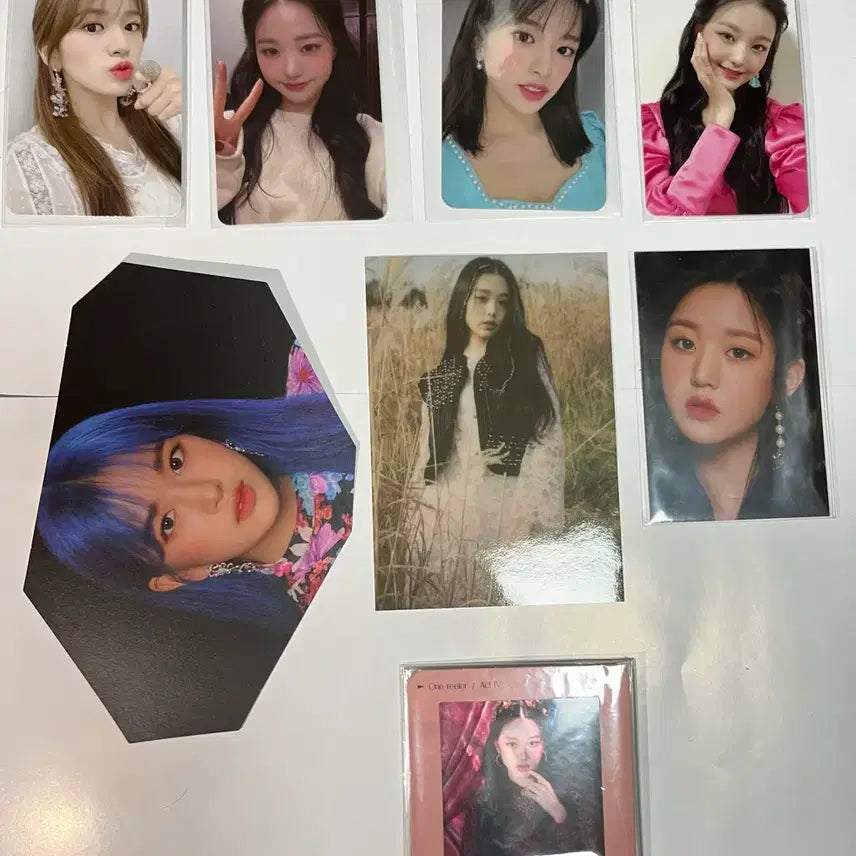 아이즈원 장원영 / 안유진 포토카드 앨범 구성품