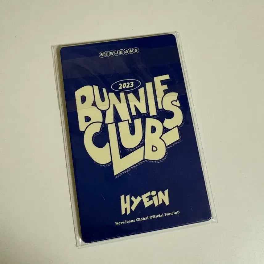 [미개봉] 뉴진스 버니즈클럽 1기 멤버십키트 포카 5종