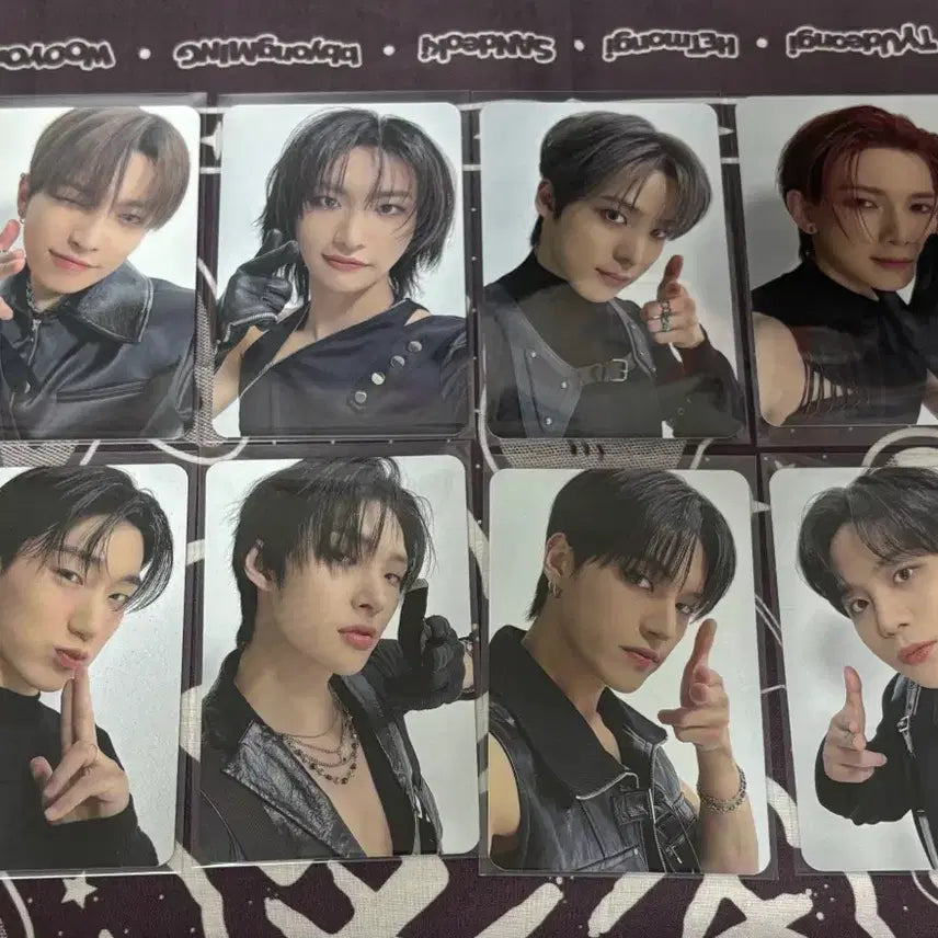 에이티즈 vr 1주차 포카 세트