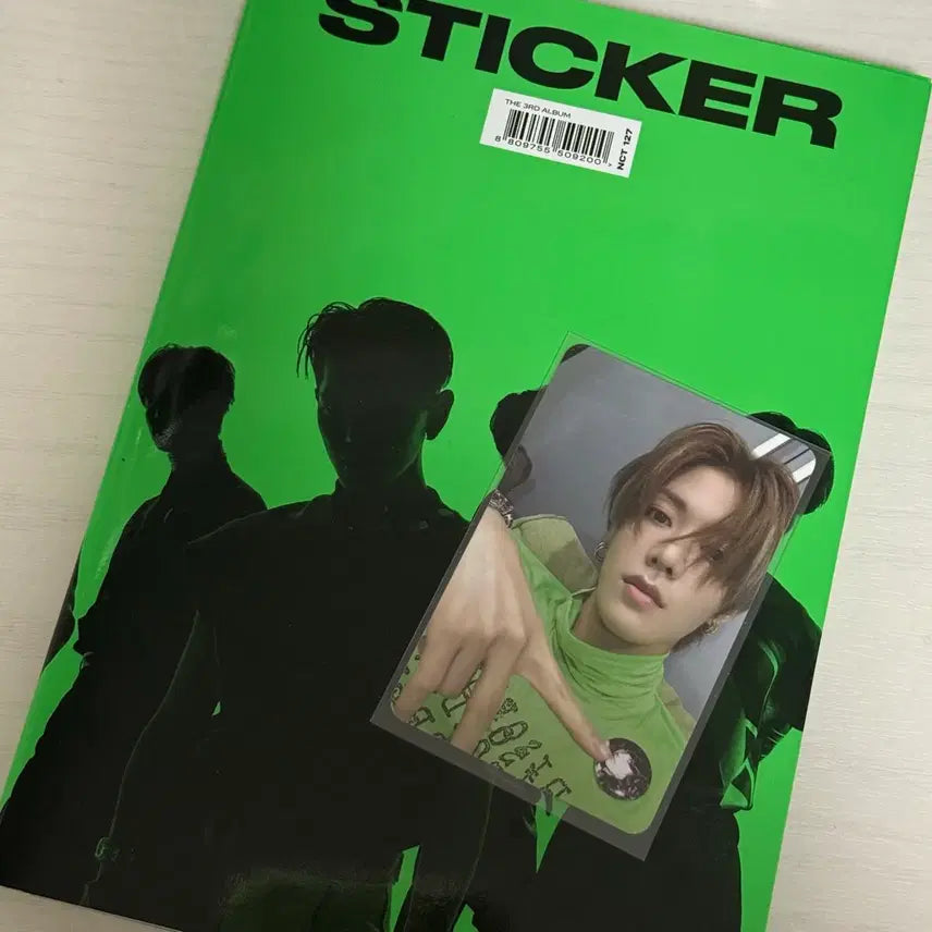 엔시티127 스티커 앨범+유타포카