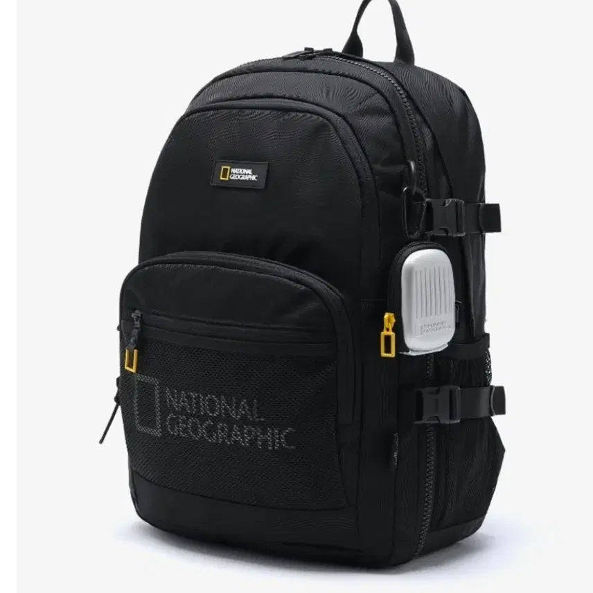 [BUNJANG] National Geographic Black Backpack / 내셔널지오그래픽 블랙 백팩 가방